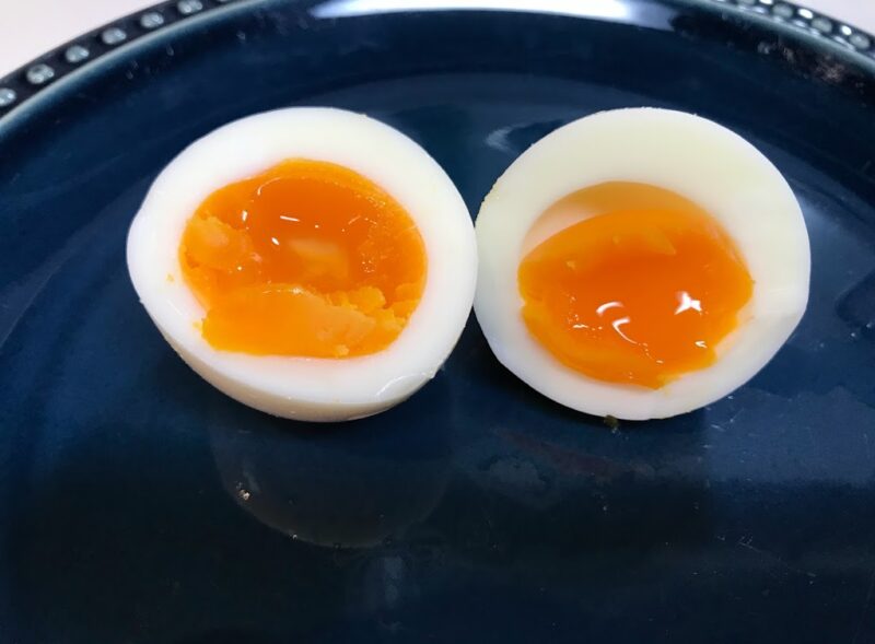 半熟の卵