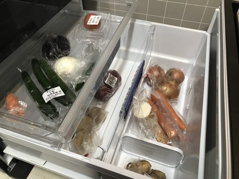 冷蔵庫野菜室
