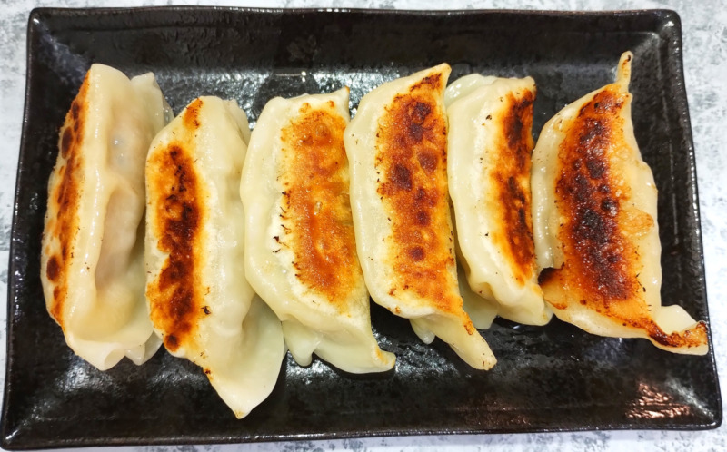 愛しのはるな餃子の焼き上がり