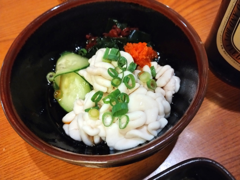 白子ポン酢
