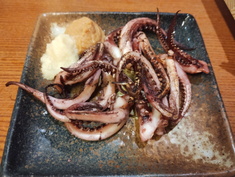 いかゲソ焼き