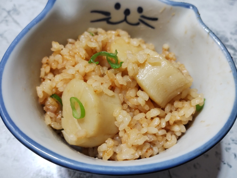 WUJEEプレミアムフーズ・ホタテ貝柱でほたてご飯