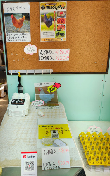 火ノ鳥養鶏農園のたまごの価格