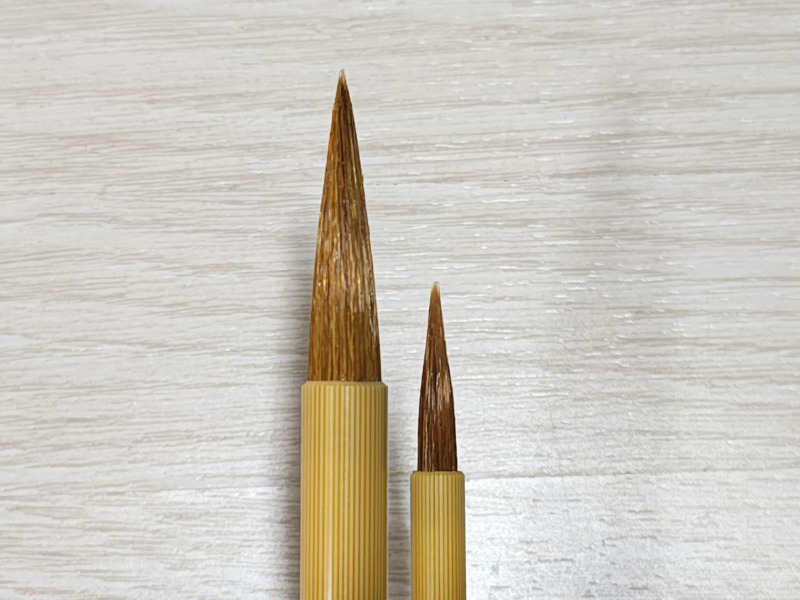 ダイソー・茶筆の穂先部分